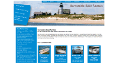 Desktop Screenshot of barnstableboatrentals.com